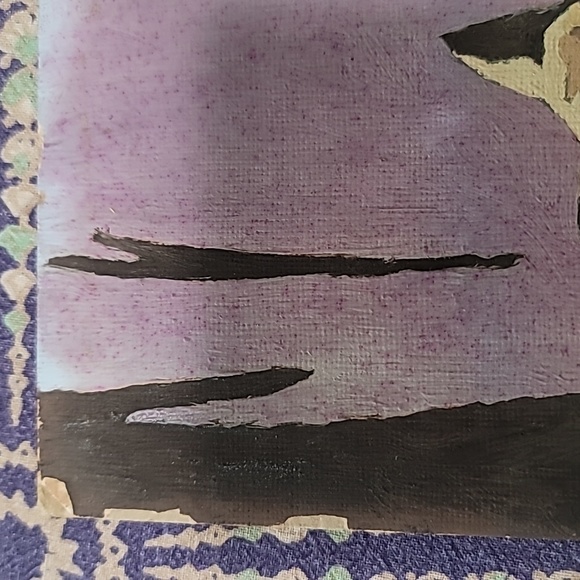 Pair of Adorable Vintage Paint by Number Siamese Kirty Cat Paintings - Picture 8 of 9